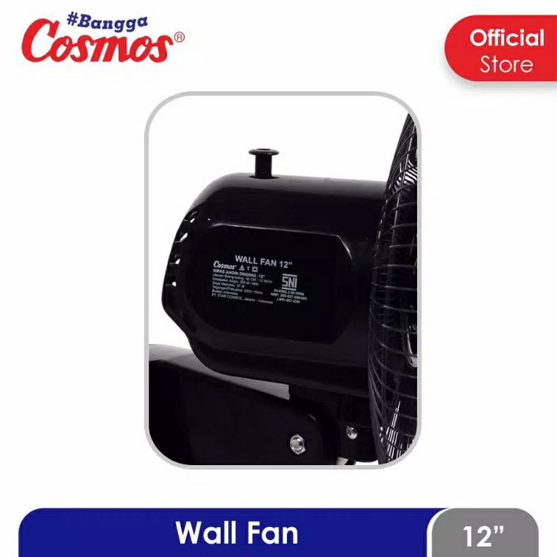 COSMOS kipas angin dinding tembok 12 inch 12DWF / wall fan 12&quot; 12 DWF
