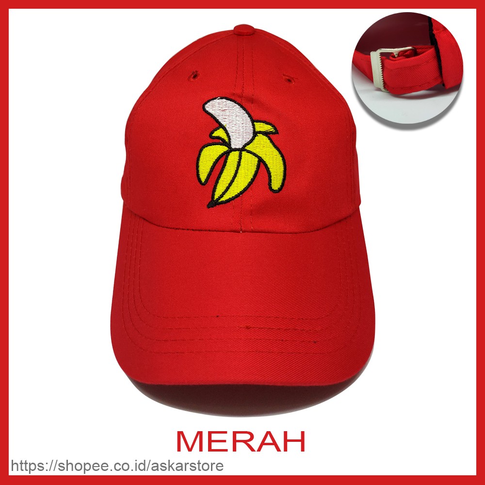 Topi Cewek Bordir / Topi Cewek Merah / Topi Wanita Keren / Topi Lucu / Topi Merah / Topi Baseball