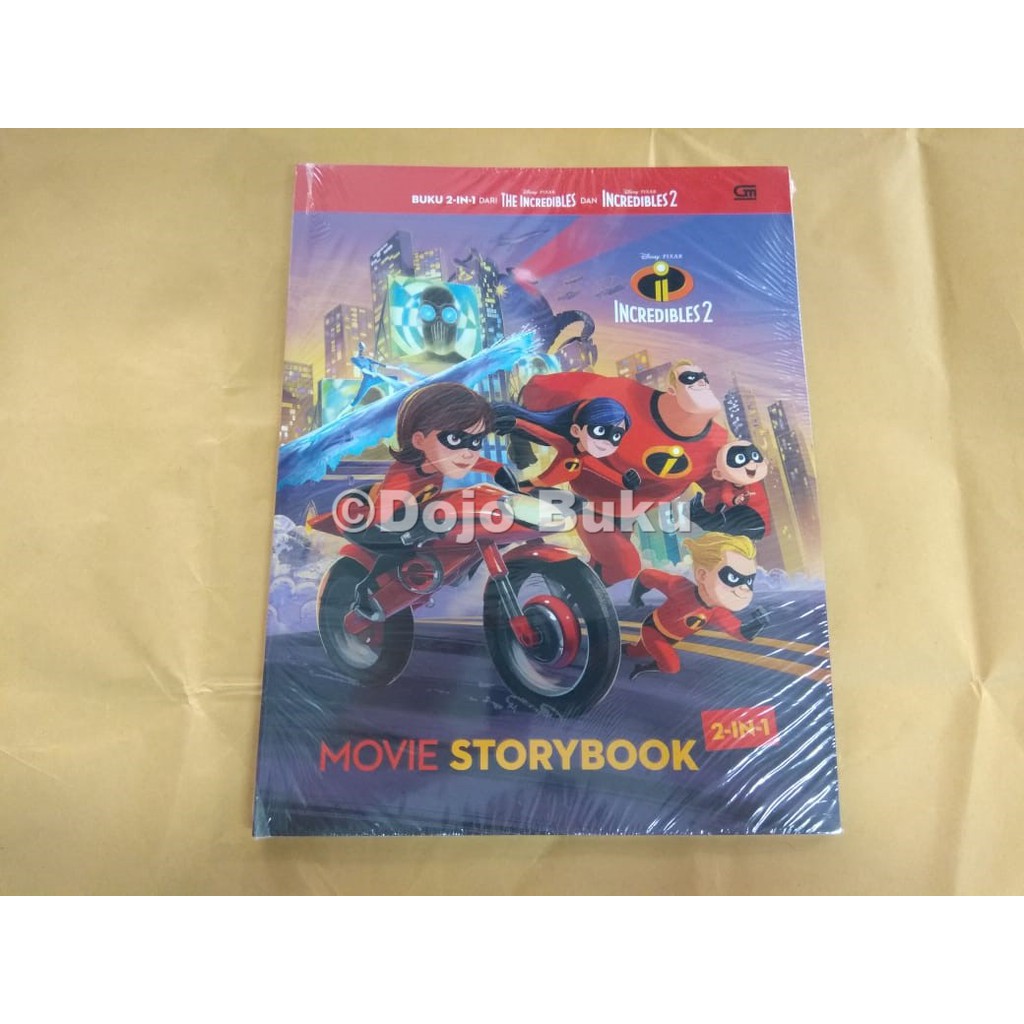 The Incredibles: Movie Storybook - 2 in1 by Disney