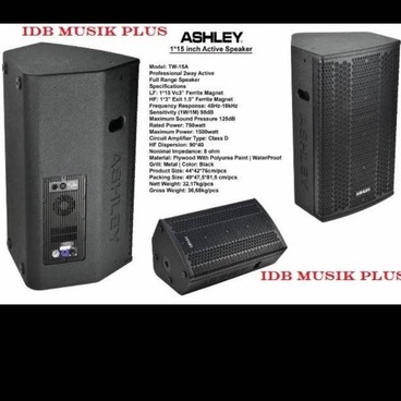 speaker aktif ashley tw15a tw 15a tw15 a original