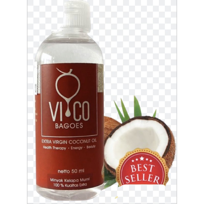 

VICO Bagoes Diet Keto Extra Virgin Coconut Oil Minyak Kelapa VCO 60 ml