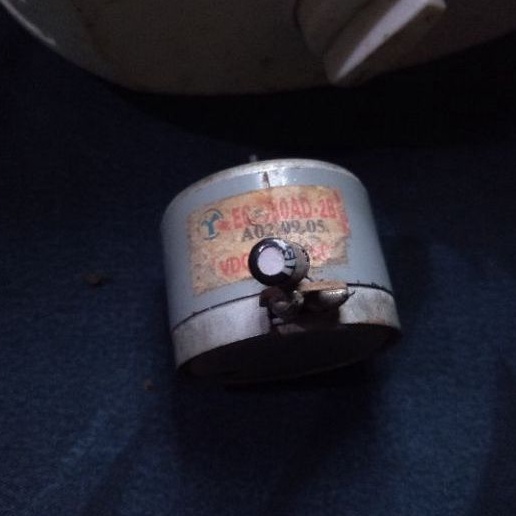 Motor Dc 12V CCW 2P Dinamo Tape Konvensional CCW 2 Pin