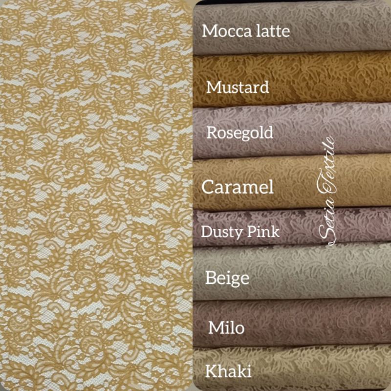 (SetiaTextile) Brukat Isabel