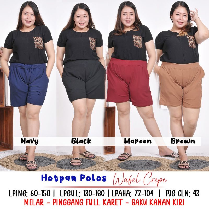 CELANA PENDEK 3/4  JUMBO CELANA HOT PANTS