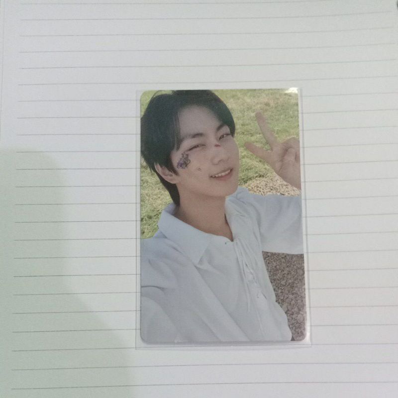 PC PHOTOCARD JUNGWON YET SELCA BUNGA DIMENSION ANSWER ENHYPEN