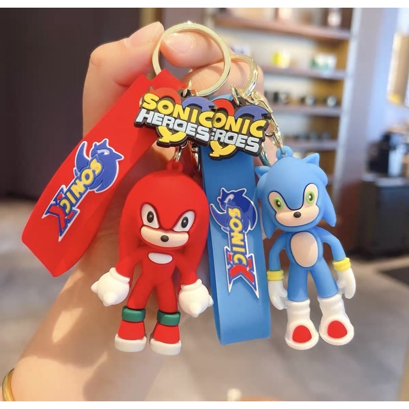 Gantungan Kunci Bentuk Boneka Kartun Sonic Untuk Aksesoris Tas cwe cwo