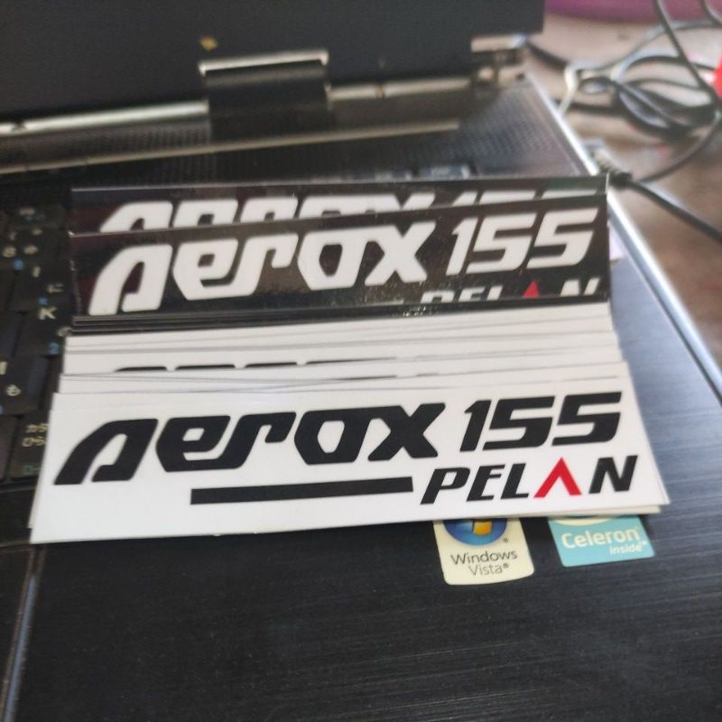 stiker printing Aerox Pelan