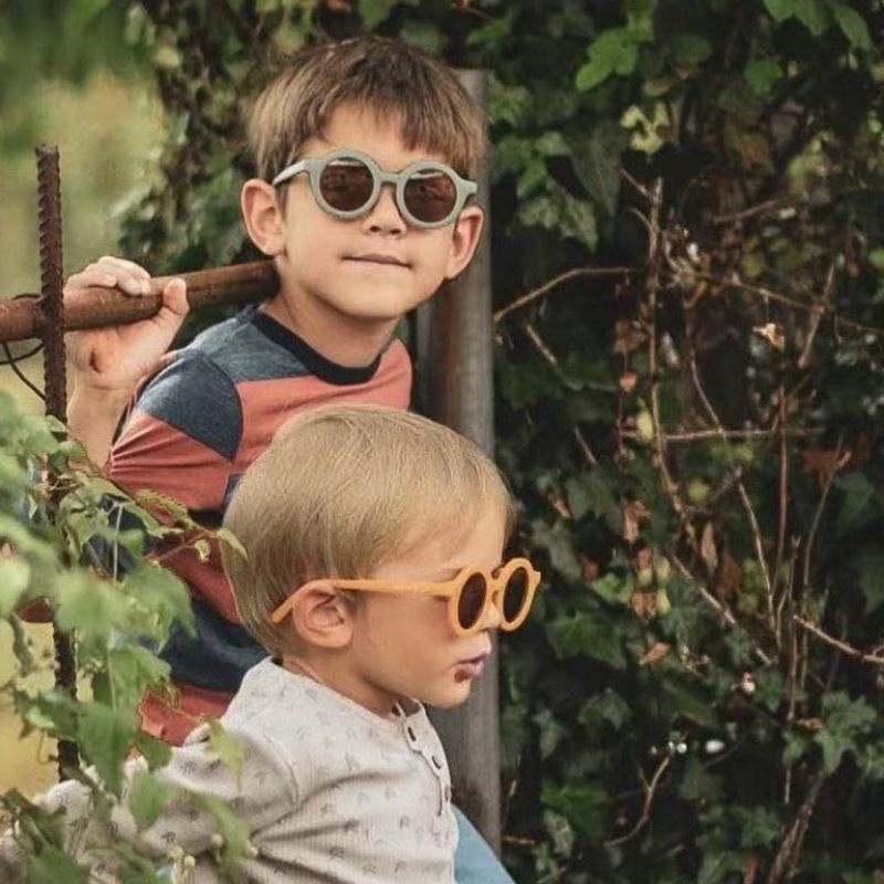 Kacamata Anak New Trend/Fashion Anak Terbaru Bulat Unisex kacamata hitam  High