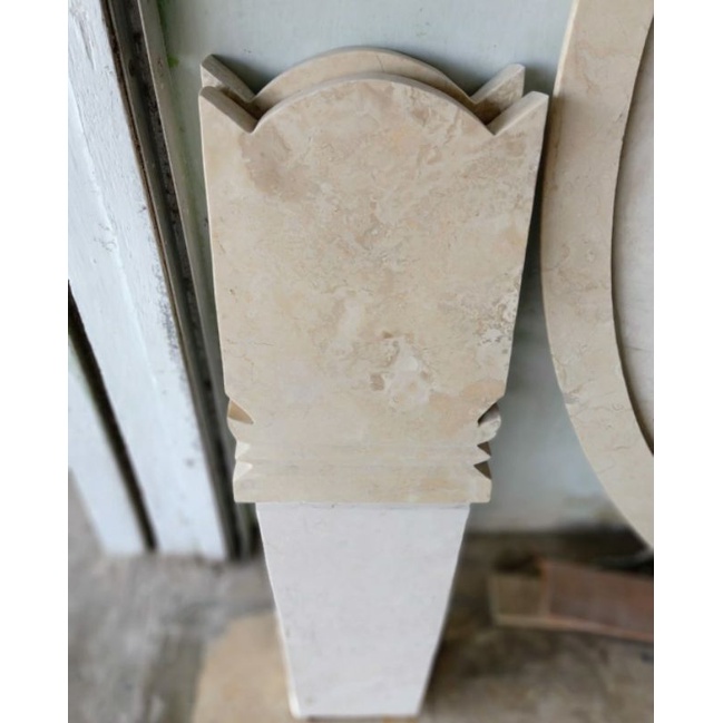 Batu Nisan Makam Marmer Putih Pipih