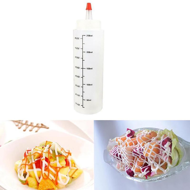 Botol Remas Dengan Skala Jarum Hidung Anti Bocor Untuk Salad