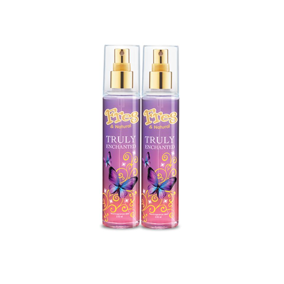Fres & Natural Spray Cologne Violet Truly Enchanted Botol 100 ml x2 - Gambar 4