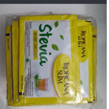 

Tropicana Slim Stevia Isi 25 Sachet