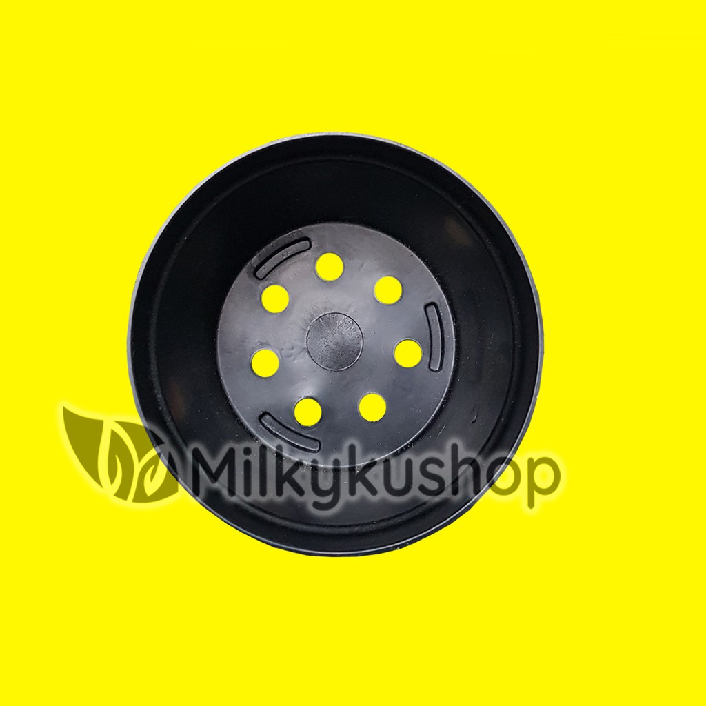 POT JM RUPLAS 17 BIBIT WARNA 15 CM - PAKET 6 PCS - POT BUNGA TANAMAN