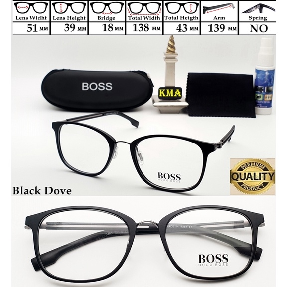 8368. Frame kacamata minus pria kacamata bulat premium