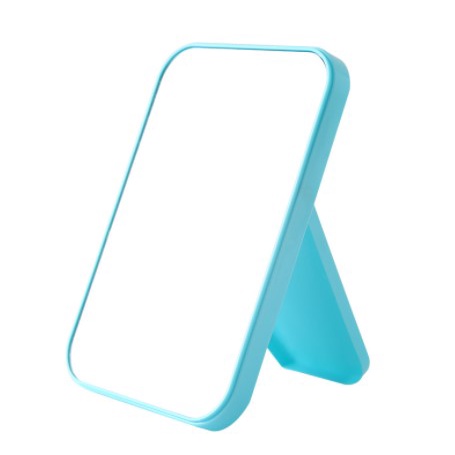 OSM JKT C5184 Cermin Lipat Persegi / Kaca Rias MakeUp / Cermin MakeUp / Beauty Mirror-Biru