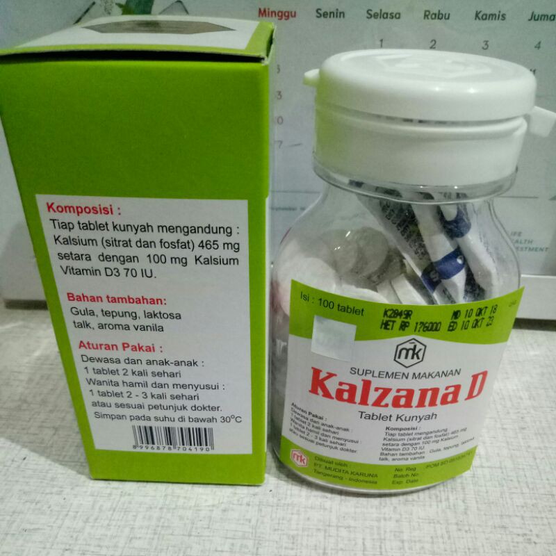 kalzana D isi 100tablet