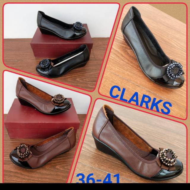 clarks wedges