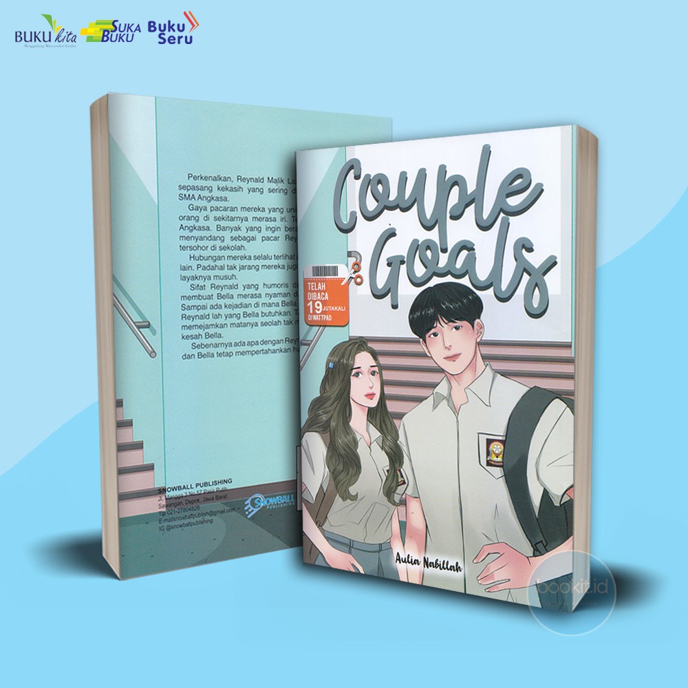Buku Novel Couple Goals - Aulia Nabillah - Snowball Publishing