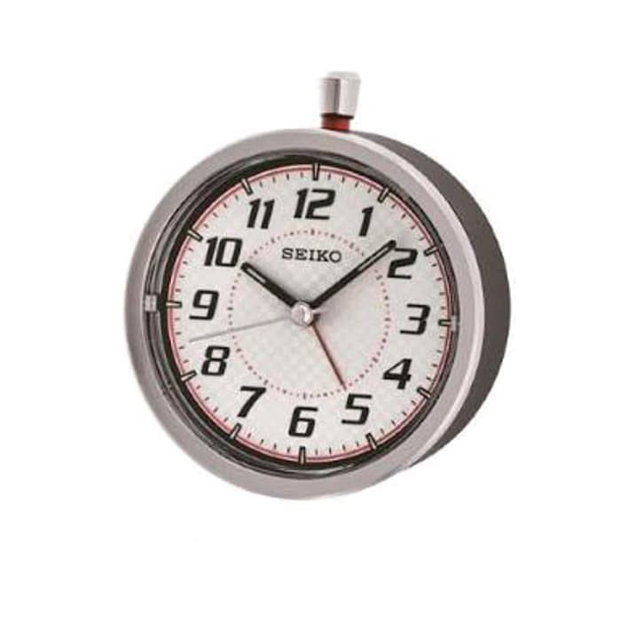 Seiko Alarm Clock QHE147J Lumibrite Snooze - Jam Weker QHE147