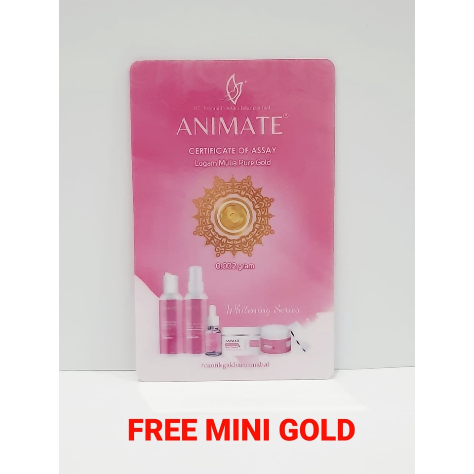 ANIMATE Instant Whitening Series 5 In 1 I FREE MINI GOLD