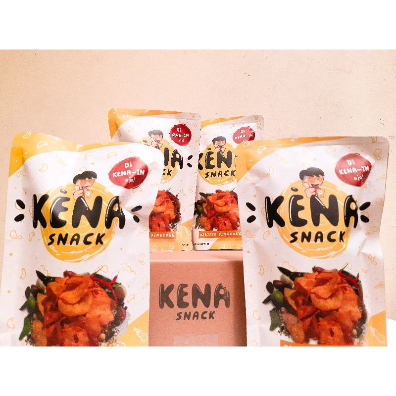 

KERIPIK SINGKONG - KENA (SPICY) (FAMILY PACKAGE isi 4pcs)