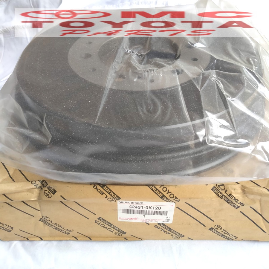 Tromol Rem Belakang / Brake Drum Rear Fortuner Hilux 42431-0K120