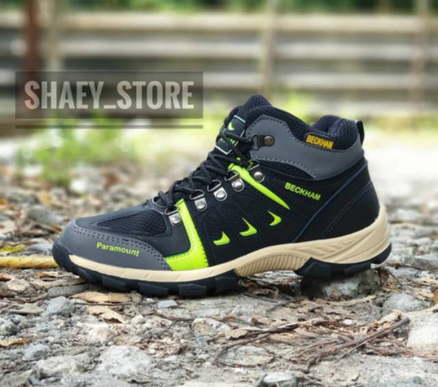 Sepatu pria boots beckam original/outdor/trecking/tauring/safety terbaru