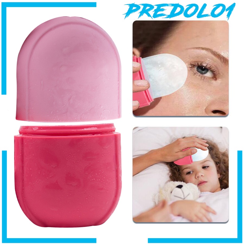 (Predolo1) 2pcs / Set Alat Pijat Roller Es Batu Untuk Relaksasi Otot