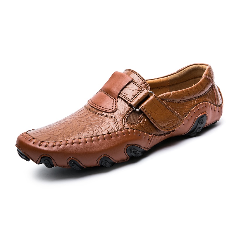 Sepatu Loafers Casual Pria Pantifel Anti Slip Kantor Sepatu Slip On Santai Cowok Keren Sepatu Kantor Murah 054