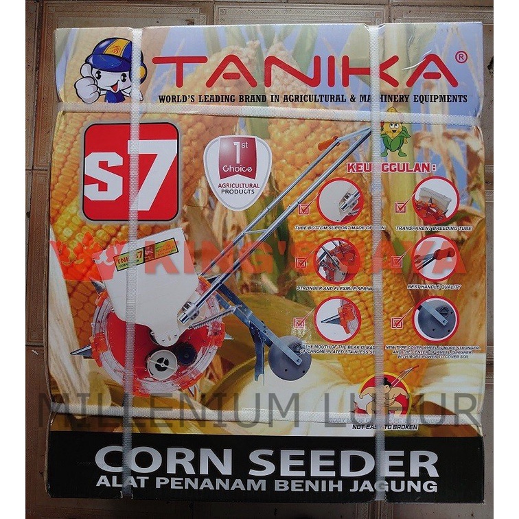 Alat tanam benih jagung/ Corn Seeder Tanika TNK-S7 (1 tabung) 7 lubang