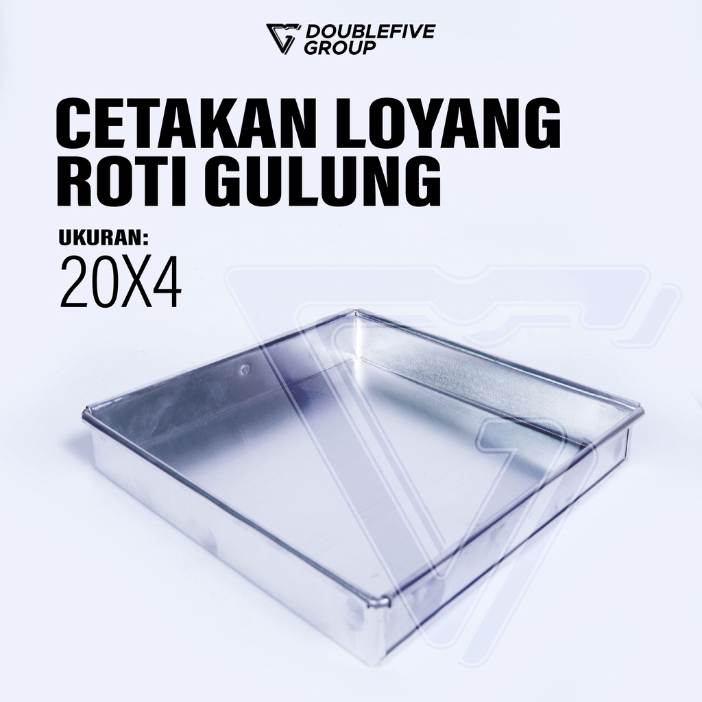 Loyang Kotak 16 - 30 cm/Loyang Bolu/Loyang Roti/Loyang Persegi/Loyang Kue Kering/Loyang