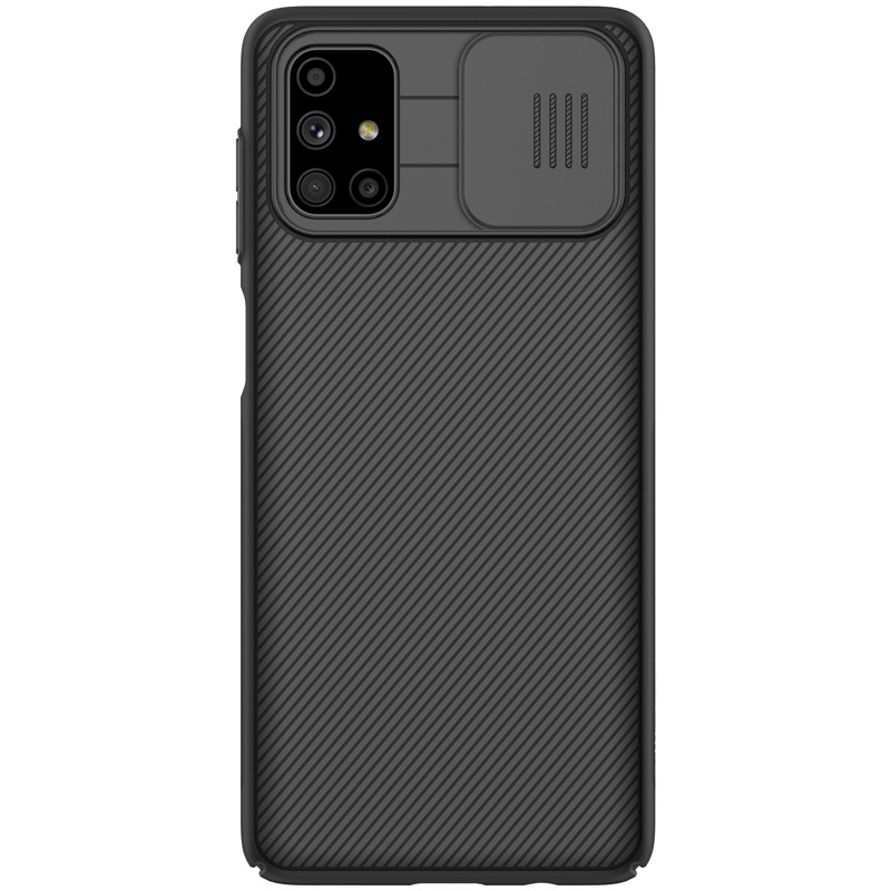 Case Samsung Galaxy M51 Nillkin CamShield Camera Cover Slide Casing - Black