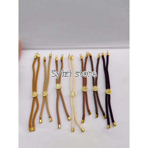 Gelang tali serut kait pandora plintir/ gelang tali plintir model kaitan