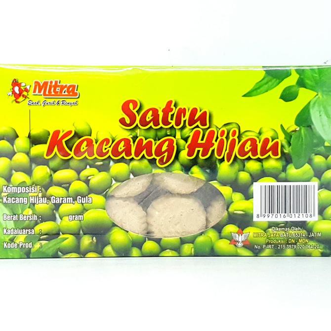 

Ready...Ready...Ready...] Mitra Satru Kacang Hijau 250Gr | Kue Kering Satu Ojo Ijo Koya Satu