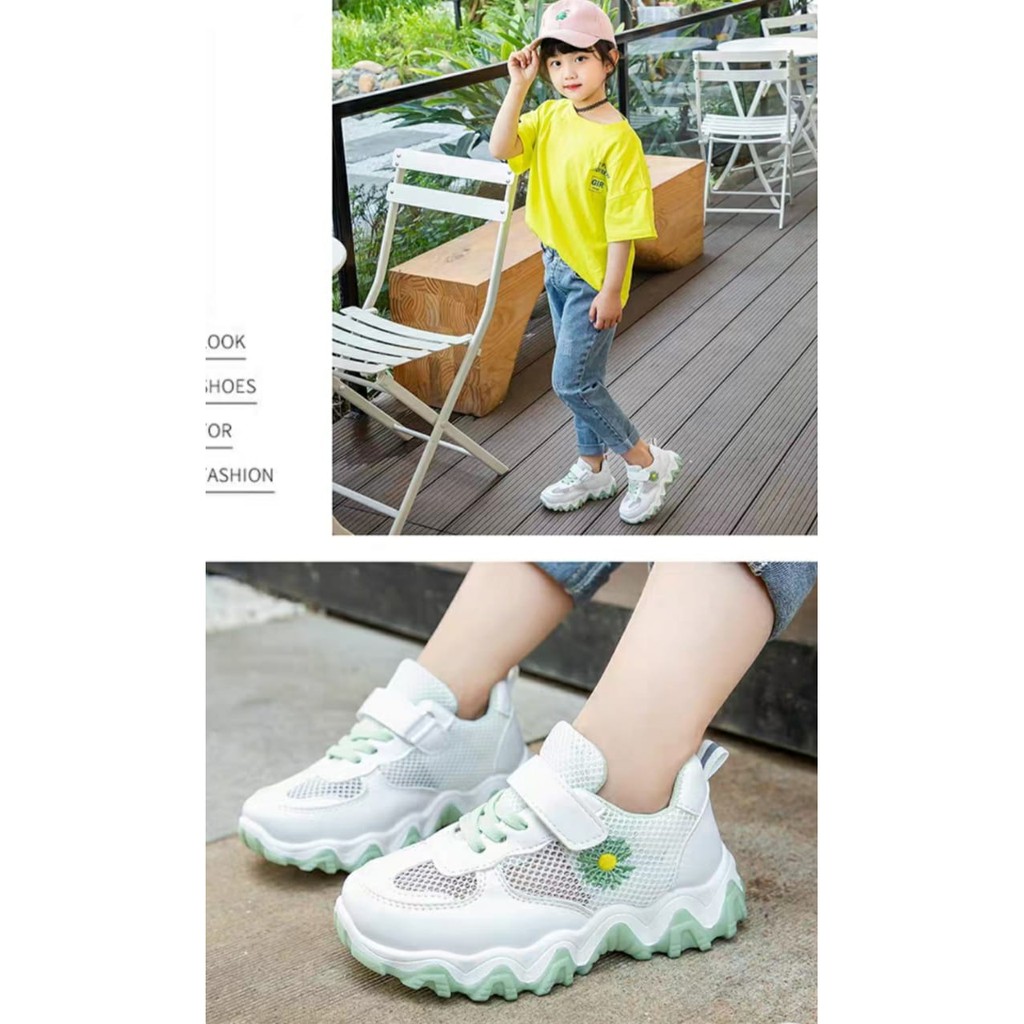 JS FASHION - SNEAKERS ANAK BUNGA DAISY AS134