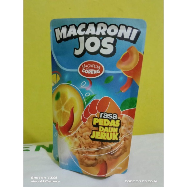 

Macaroni JOS rasa pedas daun jeruk