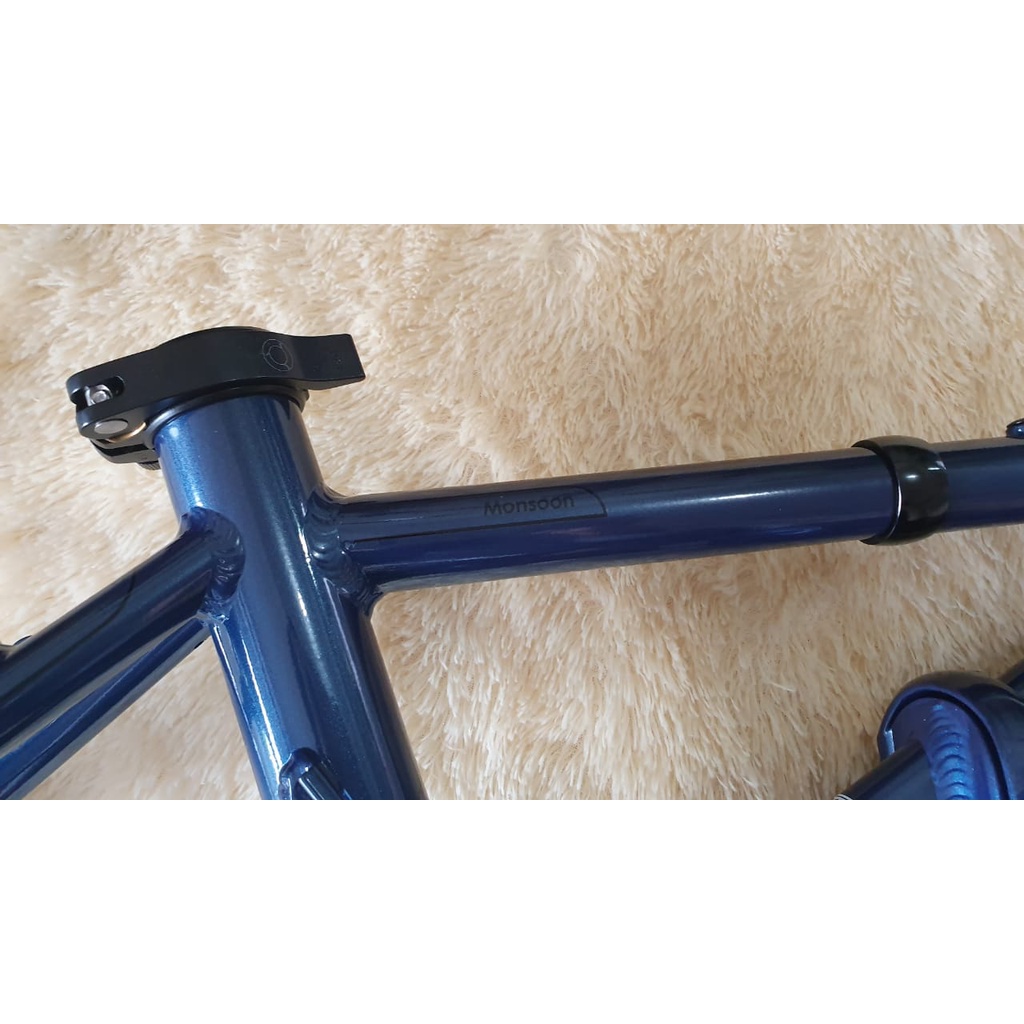 Frameset Fnhon monsoon Biru discbrake Not Ubrike