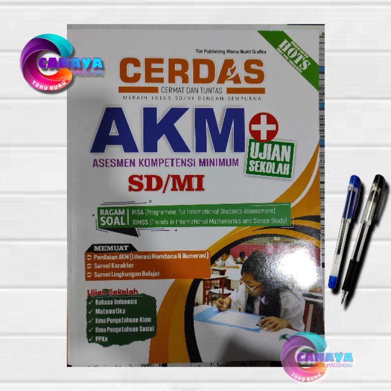 Jual Akm Sd Cerdas Cermat Dan Tuntas Akm Ujian Sekolah Dasar Sd Mi Ori Shopee Indonesia