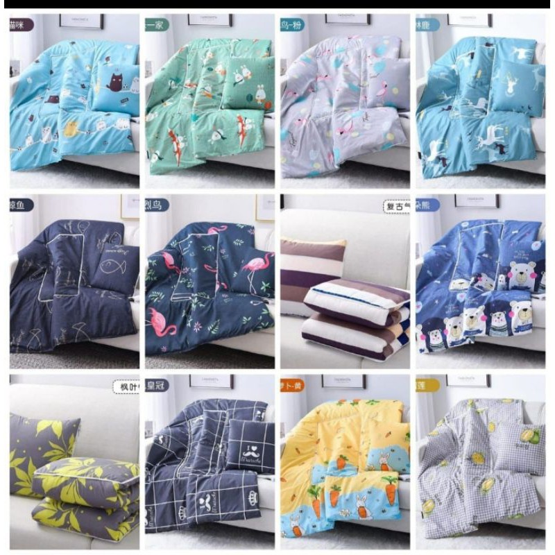 bantal selimut 2in1