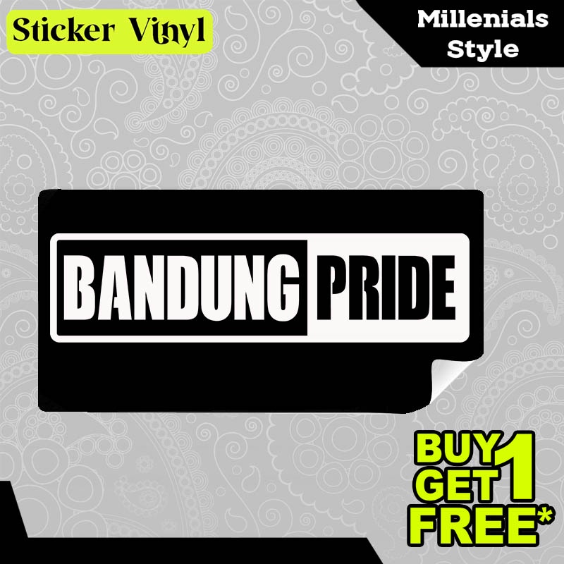 

Stiker Sticker Bandung Pride Kebanggaan Urang Sunda Desain Keren dan Kekinian Aesthetic Bahan Vinyl Satuan Anti Air