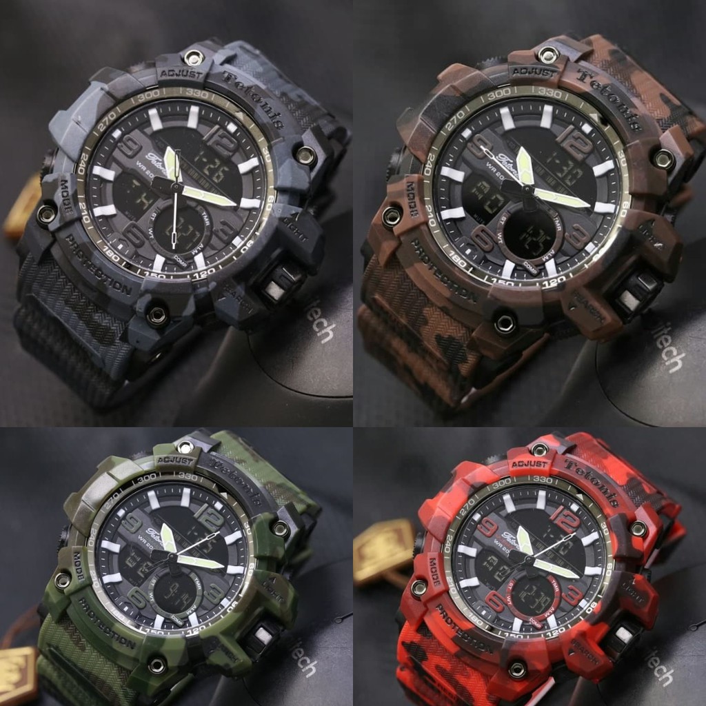 Jam Tangan Pria Tetonis Original / Jam Tangan Murah / Garansi Resmi.