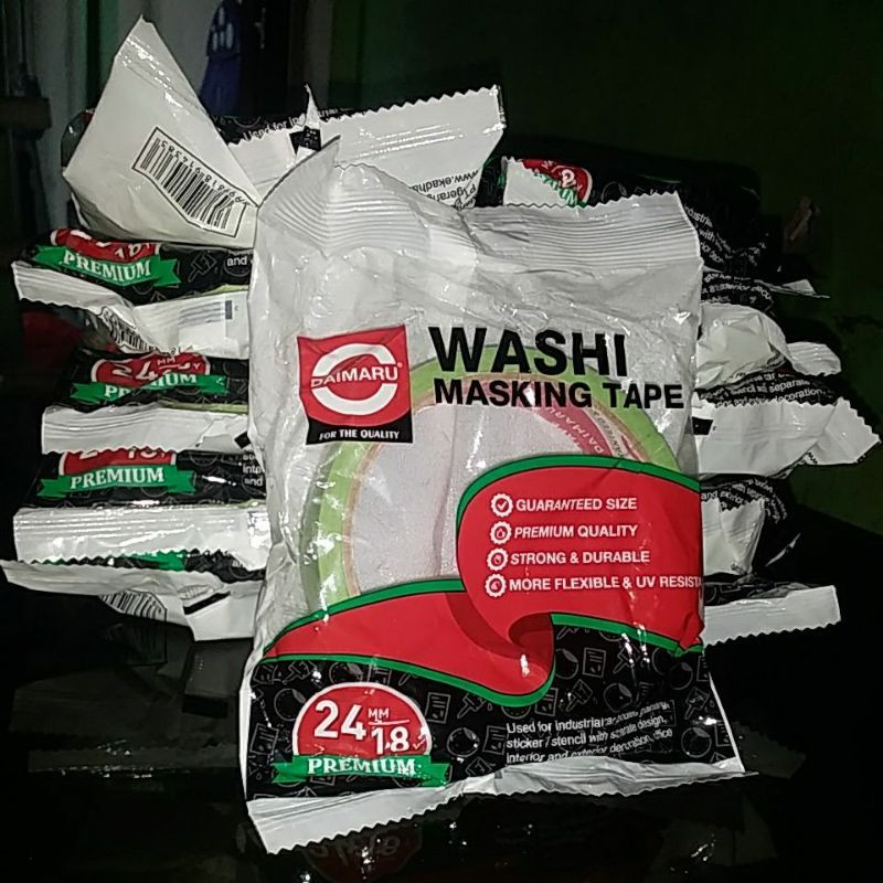 

washi masking tape daimaru 24 mm/lakban kertas