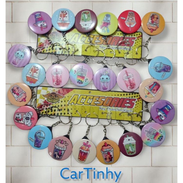 gantungan kunci varian karakter keychain#cartinhy