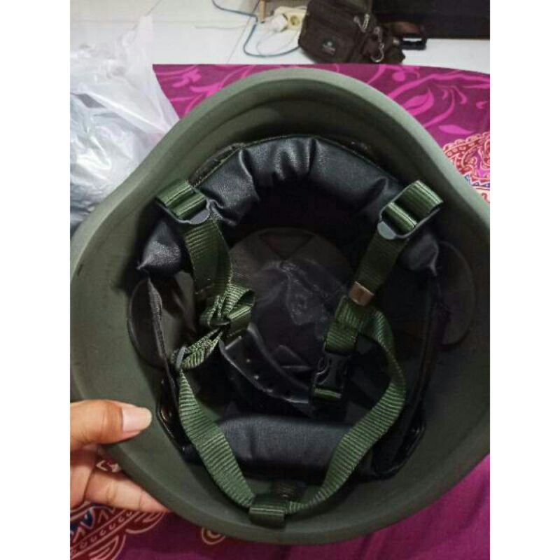 Helm 3 In 1 Latih TNI AD