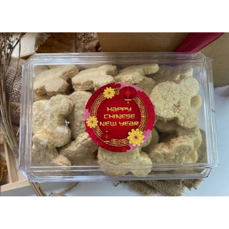 Kue kering Kacang Vegan (tanpa telur dan susu)