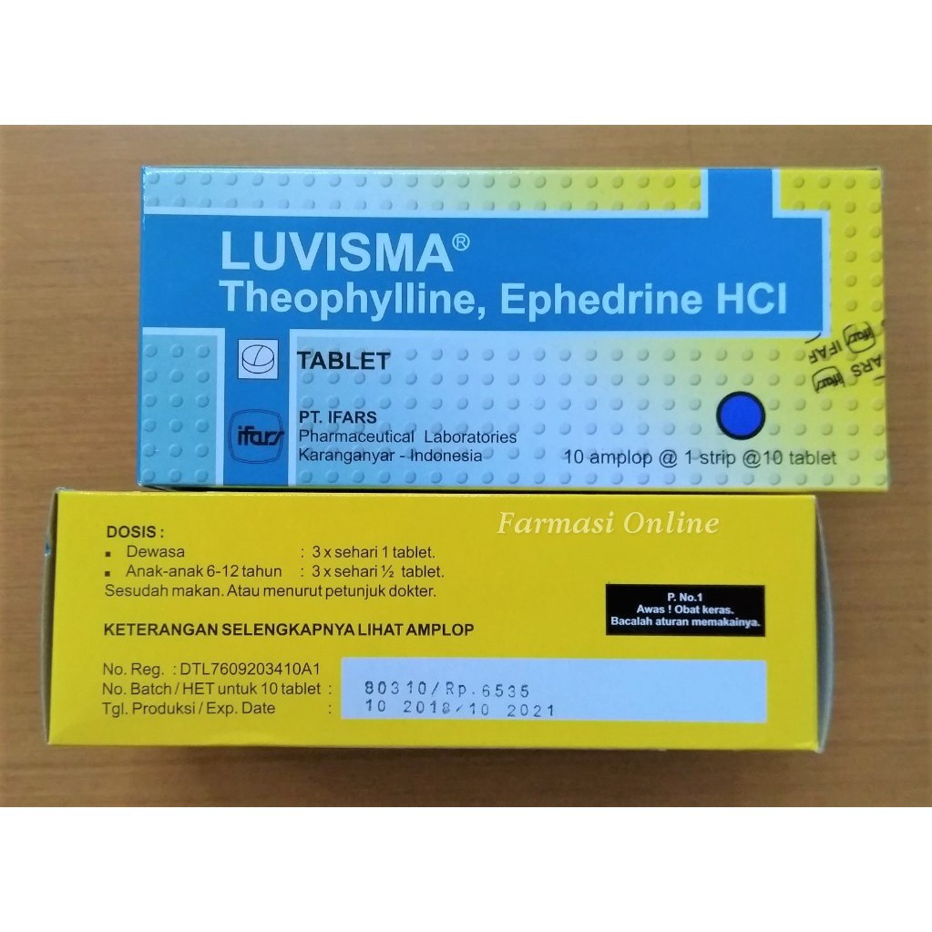 Luvisma box 100 tablet