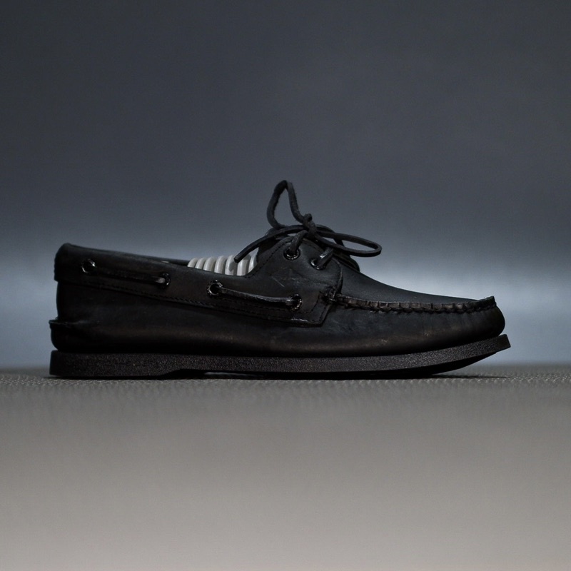 sperry top sider black