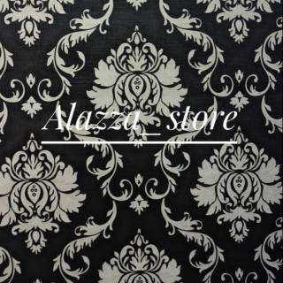 Wallpaper Sticker Motif  Batik Hitam Emas Ukuran Panjang 10 