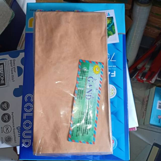 

Amplop coklat super kabinet 1 pack