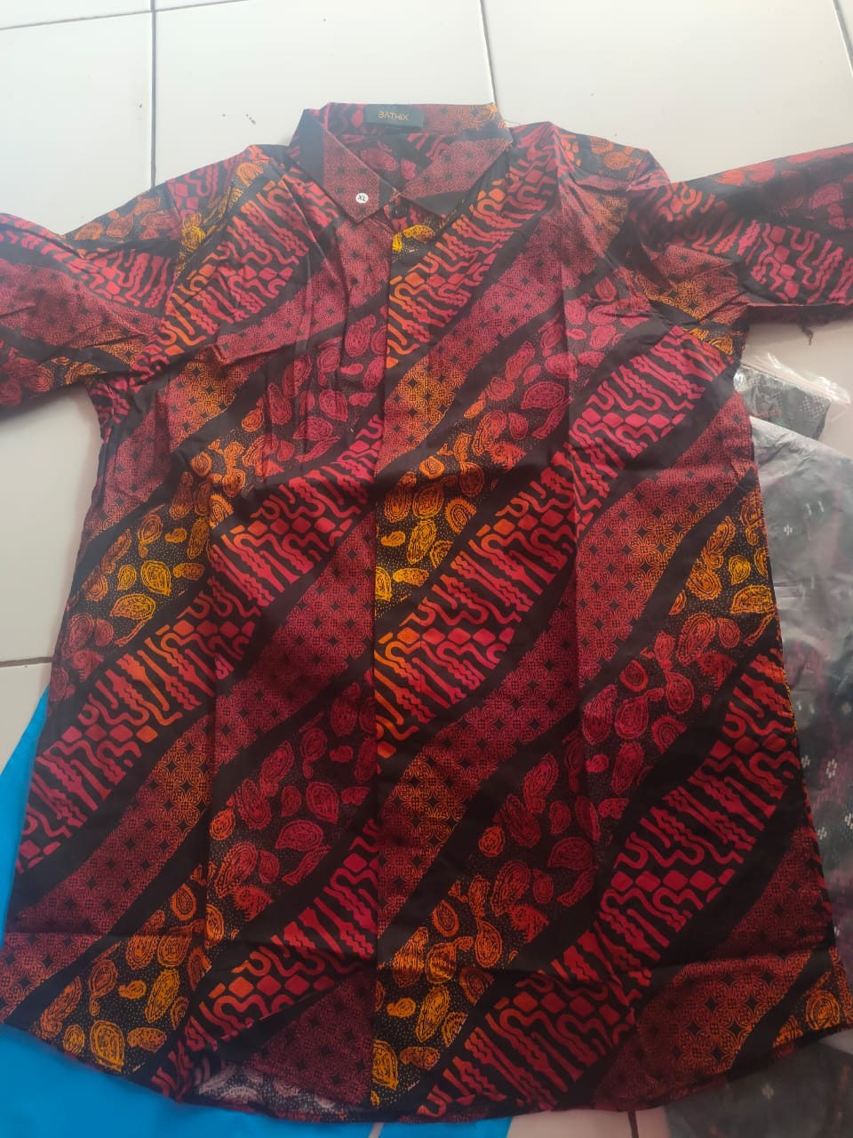 Kemeja Lengan Panjang Batik Songket